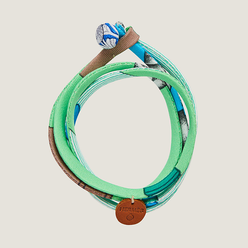 Double tour silk bracelet | Hermès Hong Kong SAR